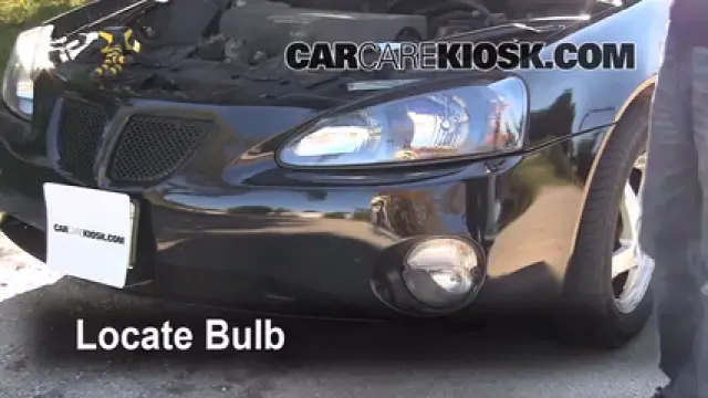 2004 Pontiac Grand Prix GT1 3.8L V6 Lights Headlight (replace bulb)